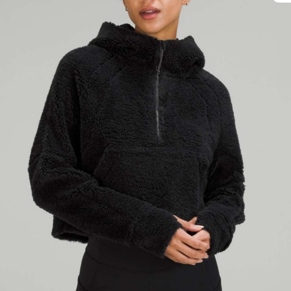 Lululemon Scuba Oversized Half-Zip Fleece Hoodie